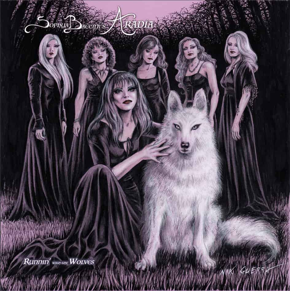 SOPHIA BACCINI\'S ARADIA - Runnin\' with the Wolves (CD jewel case)